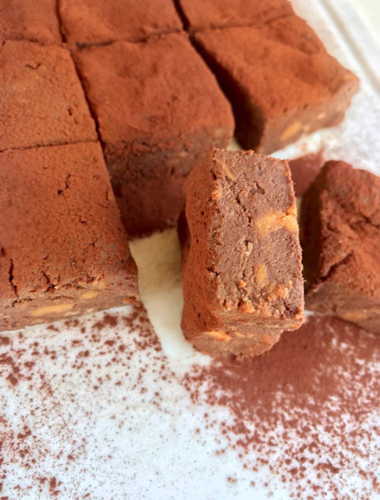 Vegan No-bake Sweet Potato Brownies